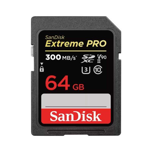 Sandisk Extreme PRO SDXC 64GB UHS-II Memóriakártya