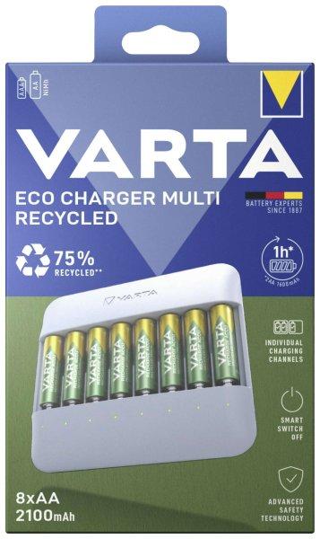 Varta Eco Multi Charger 8x AA/AAA NiMH Akkumulátor töltő