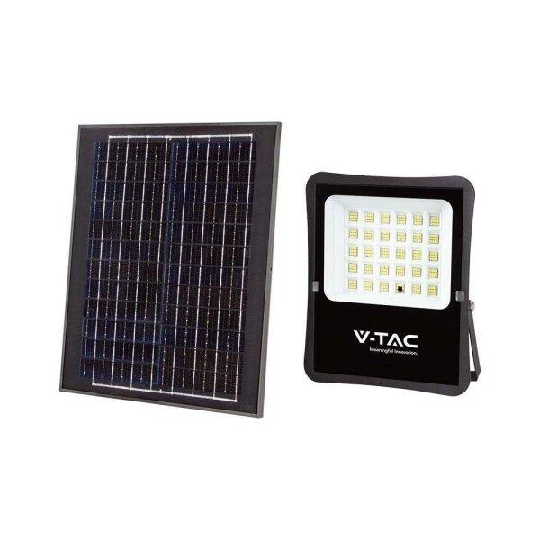 V-TAC napelemes LED reflektor 20W hideg fehér, 2400 Lumen - SKU 6970