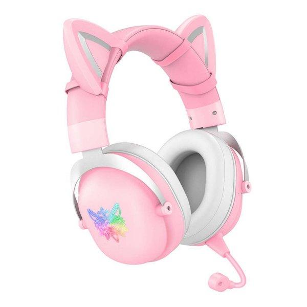Játékos fejhallgató ONIKUMA B20 Pink (B20)