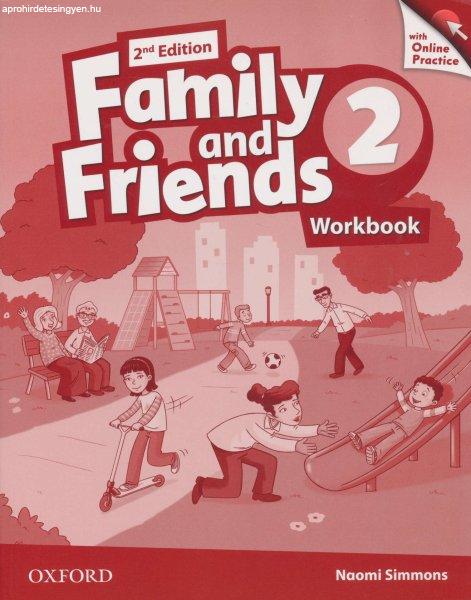 Family and Friends 2nd Edition Level 2 Workbook with Online Practice