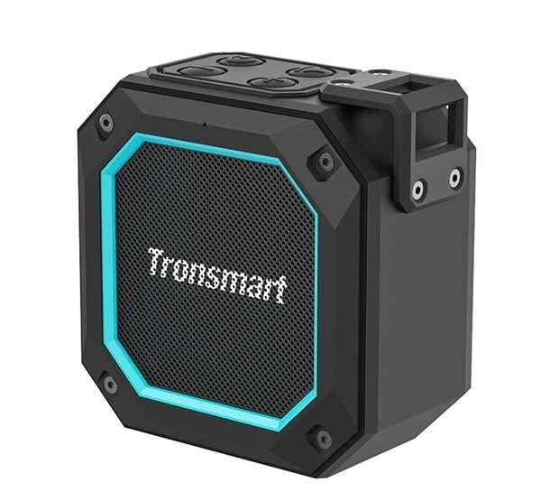 TRONSMART GROOVE 2 bluetooth hordozható hangszóró (v5.3, 10W teljesítmény,
LED világítás) FEKETE