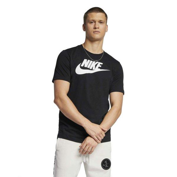 Poló Nike M NSW póló ikon Futura AR5004010 Férfi Fekete L
