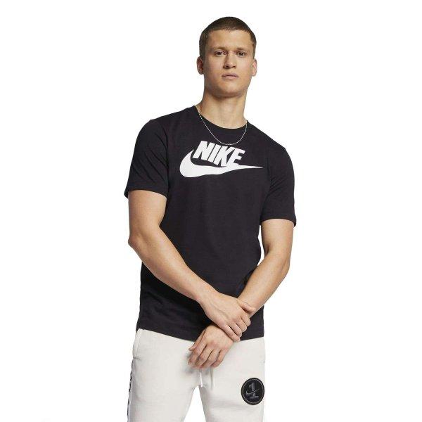 Poló Nike M NSW póló ikon Futura AR5004010 Férfi Fekete XL