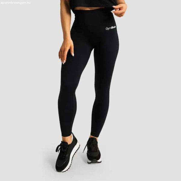 Limitless magas derekú női leggings fekete (M) - GymBeam