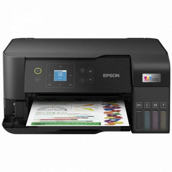 EPSON Tintasugaras nyomtató - EcoTank L3560 (A4, MFP, színes, 4800x1200 DPI,
33 lap/perc, USB/Wifi)