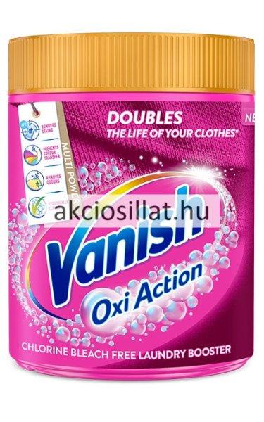 Vanish Oxi Action pink folteltávolító por 470g