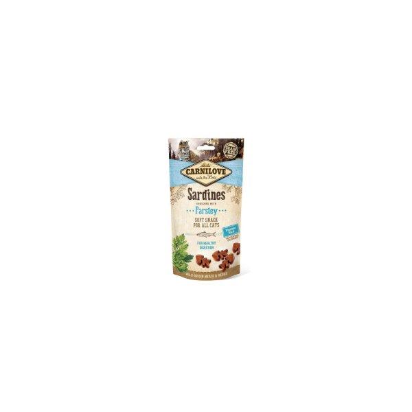 Carnilove Cat Semi Moist Snack Sardine Enriched & Parsley- Szardínia Hússal
és Petrezselyemmel 50g