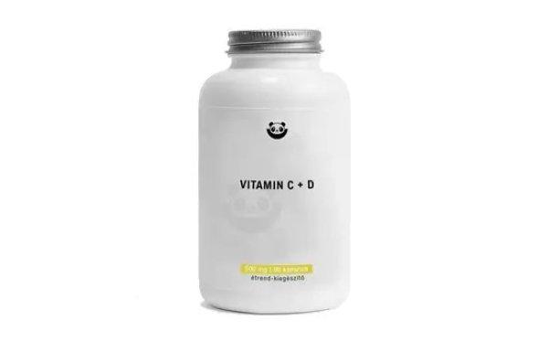 Panda Nutrition Vitamin C + D - 90 db kapszula