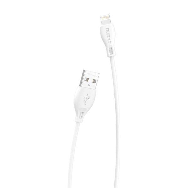 USB kábel Lightning Dudao L4 5A 2m-hez (fehér)