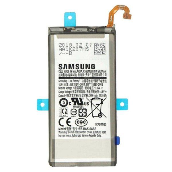 Samsung EB-BA530ABE gyári akkumulátor Li-Ion 3000mAh (Samsung A530 Galaxy A5
(2018) / A8 (2018))