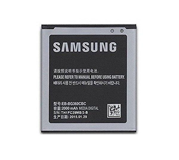 Samsung EB-BG360BBE gyári akkumulátor Li-Ion 2000mAh NFC-vel (Galaxy Core
Prime, Galaxy Core Prime LTE, Galaxy J2)