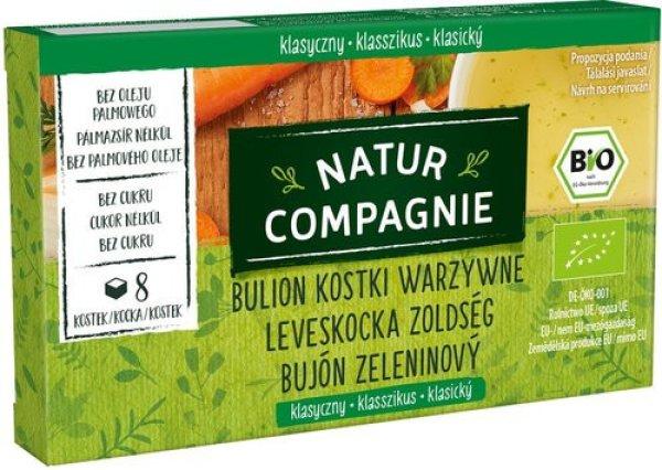 Natur compagnie bio zöldségleveskocka 84 g