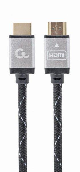 Gembird CCB-HDMIL-5M High speed HDMI with Ethernet Select Plus Series cable 5m
Black/Grey