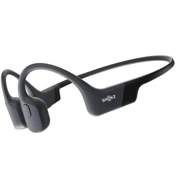 Shokz Openrun Bone Conduction Open-Ear Endurance Bluetooth Headset Black