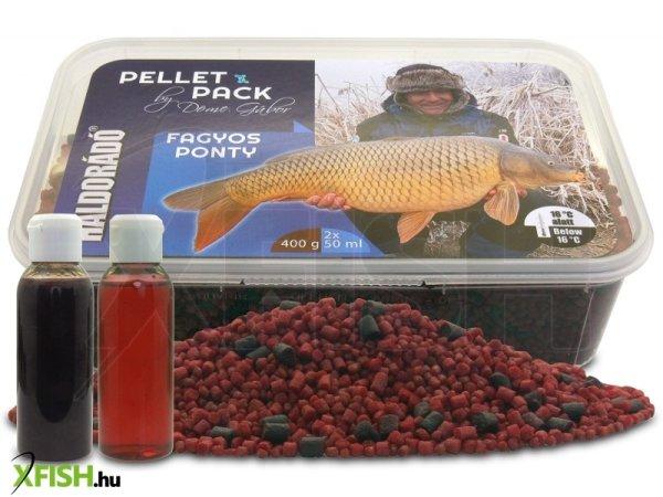 Haldorádó Pellet Pack By Döme Gábor - Fagyos Ponty 400 g + 50+50 ml