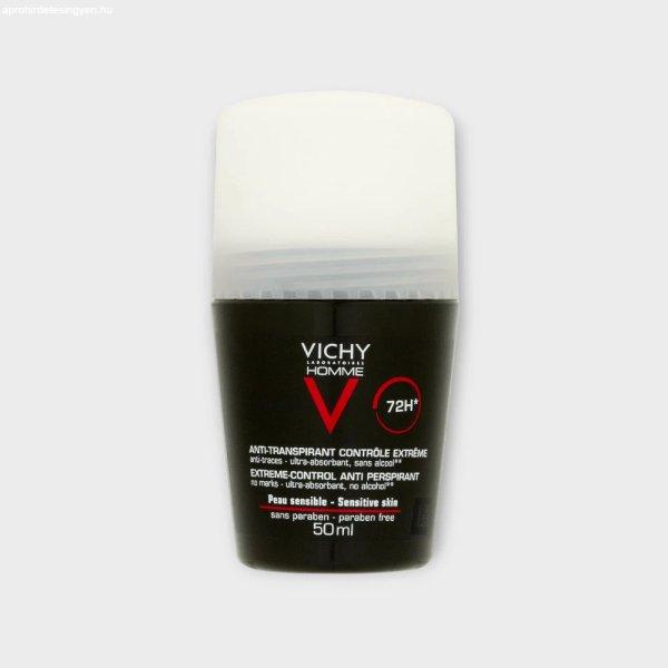 Vichy HOMME 72h izzadságszabályozó golyós dezodor férfiaknak 50 ml