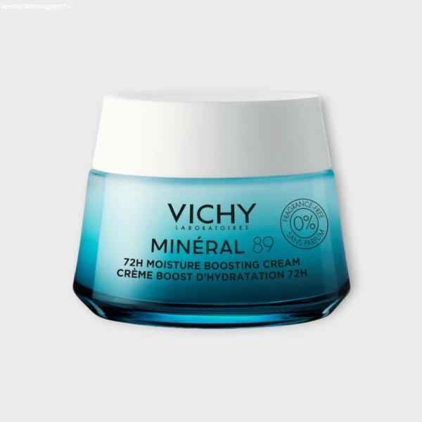 VICHY Mineral 89 72H hidratáló arckrém illatmentes