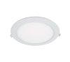 ELMARK sllyesztett kerek LED panel 21W IP40 2700K, 1680lm, 