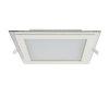 ELMARK sllyesztett veg LED panel 18W IP40 2700K, 1440lm, 2