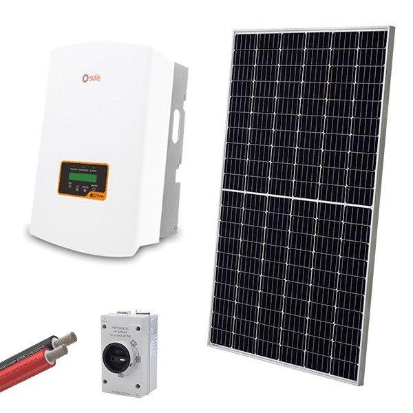 ON GRID SOLAR SYSTEM SET 1P/3.6KW WITH PANEL 465W