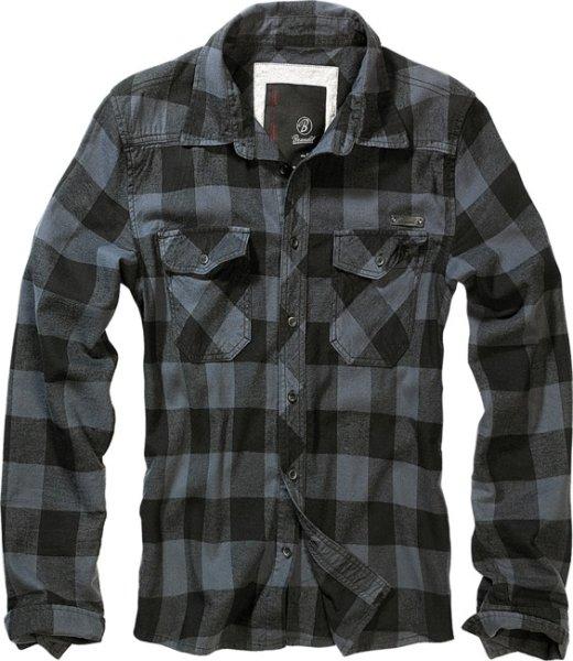 Brandit Checkshirt ing, szürke-fekete