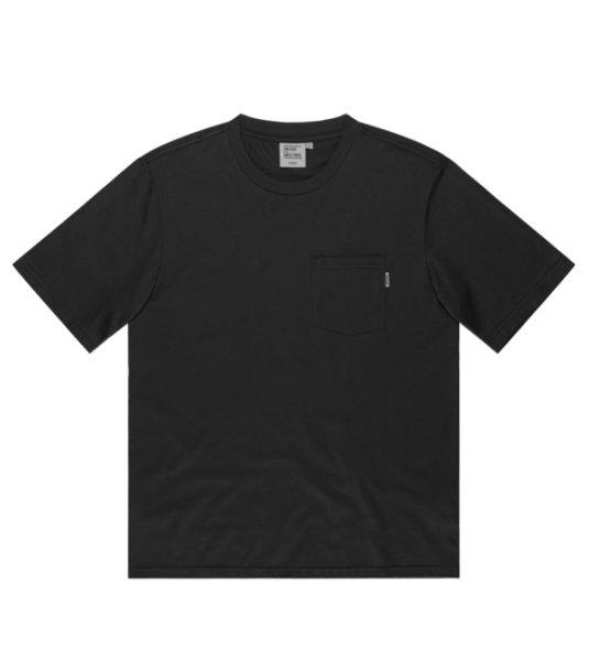 Vintage Industries szürke zsebes ing, fekete
