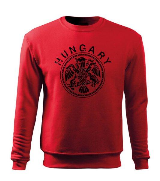 DRAGOWA férfi pulóver Hungary, piros