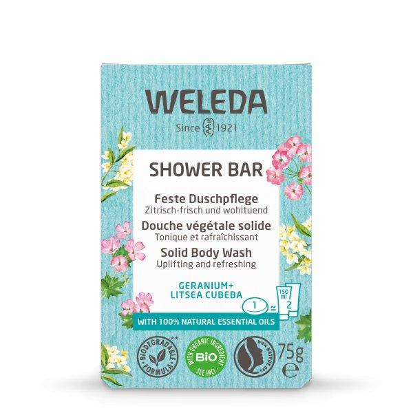 Weleda Aromás gyógynövényes szappan Muskátli + Litsea
Cubeba (Shower Bar) 75 g