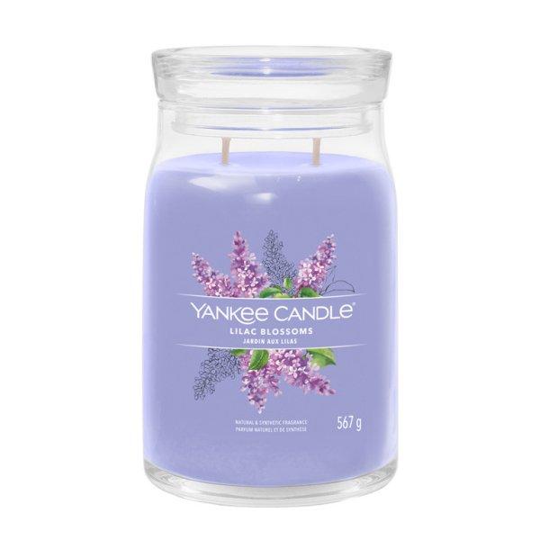 Yankee Candle Illatgyertya Signature Lilac Blossoms 567 g - nagy