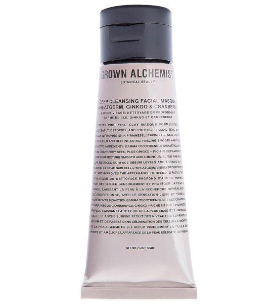 Grown Alchemist Mélyen tisztító arcmaszk Wheatgerm, Ginkgo &
Cranberry (Deep Cleansing Masque) 75 ml