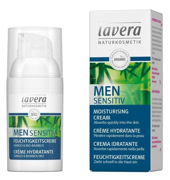 Lavera Men Sensitiv tápláló és hidratáló krém
férfiaknak (Moisturising Cream) 30 ml