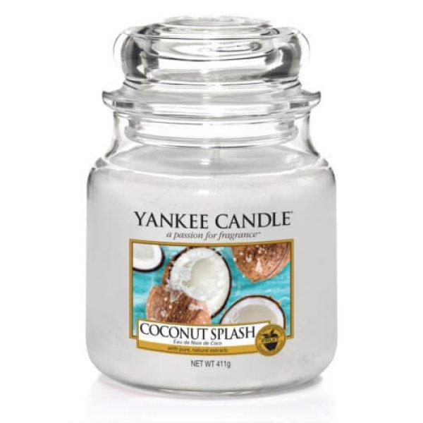 Yankee Candle Illatgyertya Classic Coconut Splash 411 g - közepes