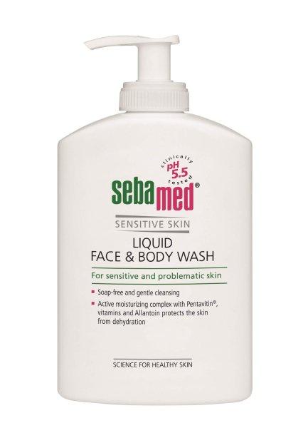 Sebamed Gyengéd mosakodó emulzió arcra és testre
pumpával Classic (Liquid Face & Body Wash) 400 ml