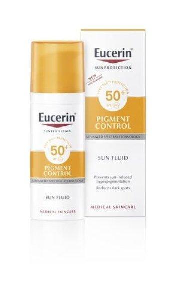 Eucerin Arcvédő fényvédő emulzió
pigmentvezérlés SPF 50+ (Pigment Control Sun Fluid) 50 ml