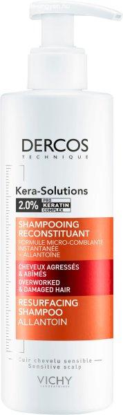 Vichy Dercos Kera-Solutions (Resurfacing Shampoo) regeneráló sampon
száraz és sérült hajra 250 ml