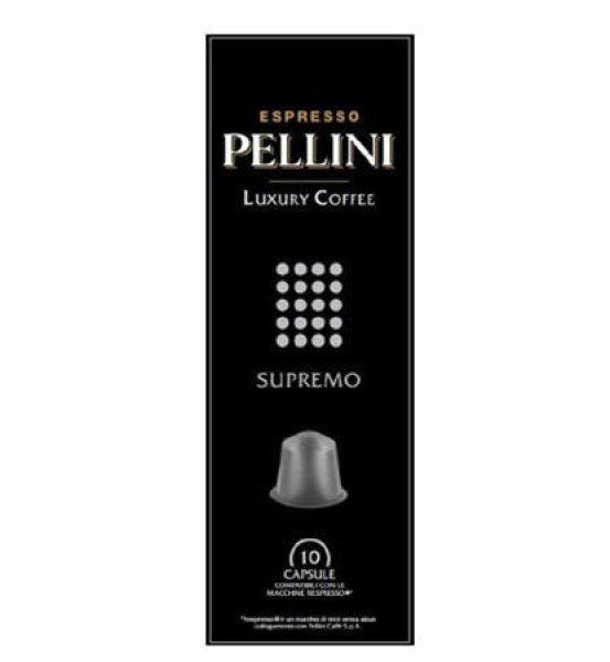 Kávékapszula, Nespresso® kompatibilis, 10 db, PELLINI, "Supremo"