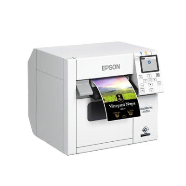 Epson C4000e (mk) Színes Címkenyomtató►(Színes, Tintasugaras, csak
nyomtat, Hálózatos,)