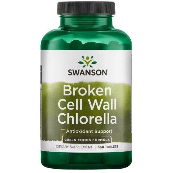 Swanson Chlorella 500mg 360 db tabletta