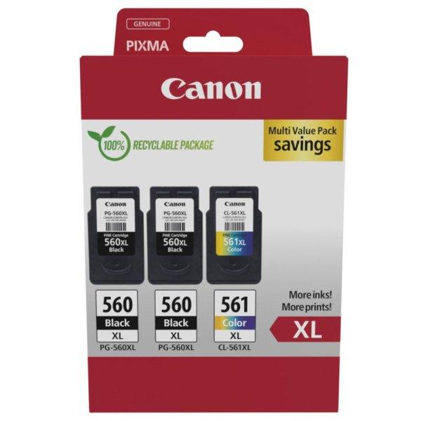 Canon 2xPG-560 XL + CL-561 XL Multipack tintapatron