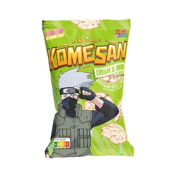 Ultra Pop Naruto Kakashi Komesan Cream and Onion rice chips - hagymás
tejfölös rizs chips 60g