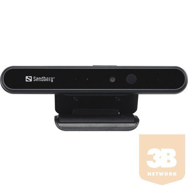SANDBERG Webkamera, Face-ID Webcam 1080p