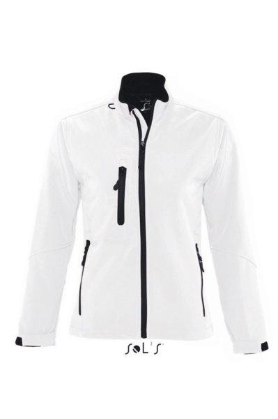 Női ROXY vastag 3 rétegű softshell dzseki, SOL'S SO46800, White-XL