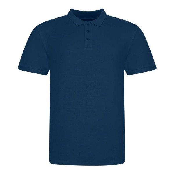 JP100 mikropiké unisex galléros póló Just Polos, Ink Blue-3XL