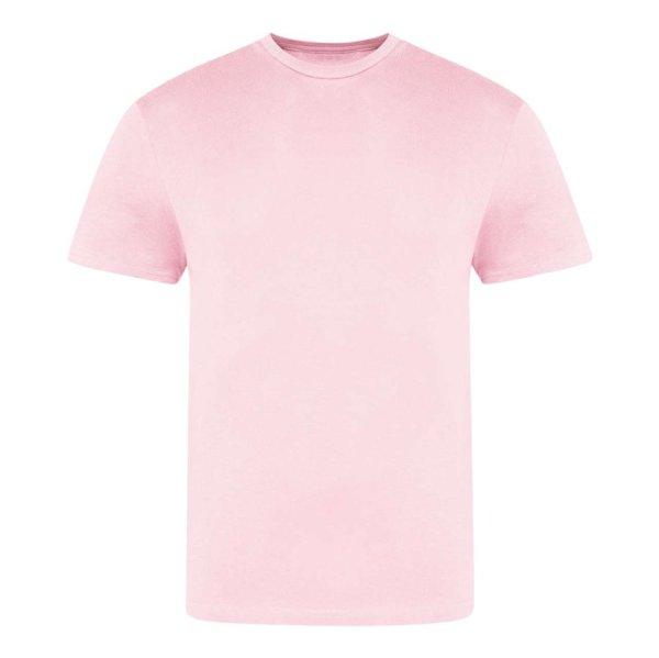 JT100 rövid ujjú unisex környakas póló Just Ts, Baby Pink-2XL