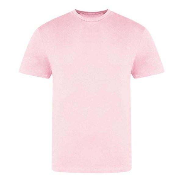 JT100 rövid ujjú unisex környakas póló Just Ts, Baby Pink-L