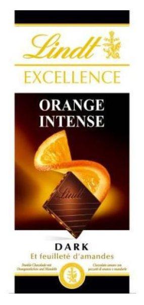 Lindt Excellence 100G Orange Intens /LNEX1115/