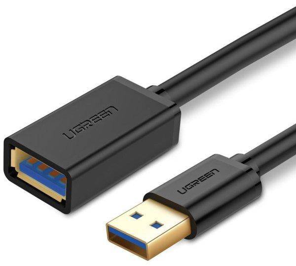UGREEN 1,5 m-es hosszabbító USB 3.0 kábel (fekete)
