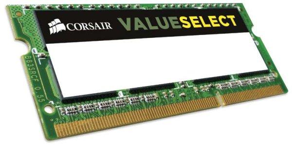 Corsair CMSO4GX3M1C1333C9, 4GB (1 x 4 GB), SO-DIMM, DDR3L, 1333MHz, CL 9, 1.35V,
memória