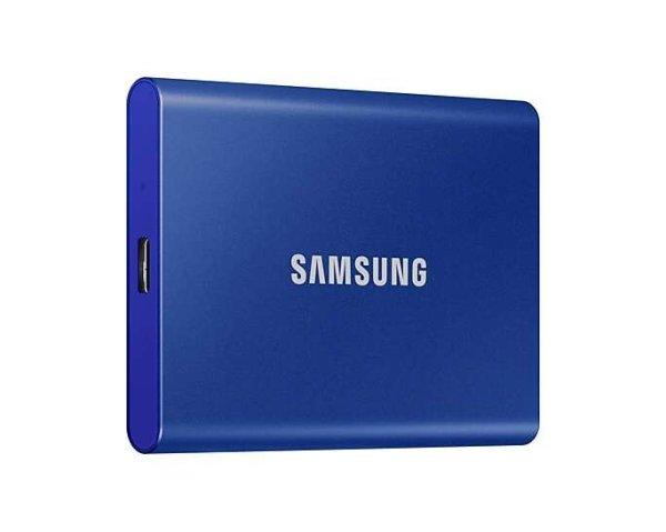 Samsung MU-PC1T0H T7, 1TB, USB-C, USB 3.2 Gen 2, Kék külső SSD